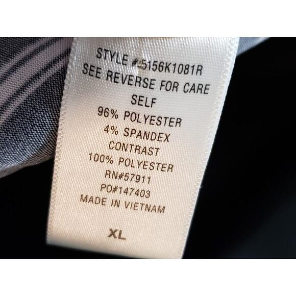 Wrapper Women's Black & White Polyester V-Neck Sleeveless Jumpsuit Size X-Large - Picture 9 of 14